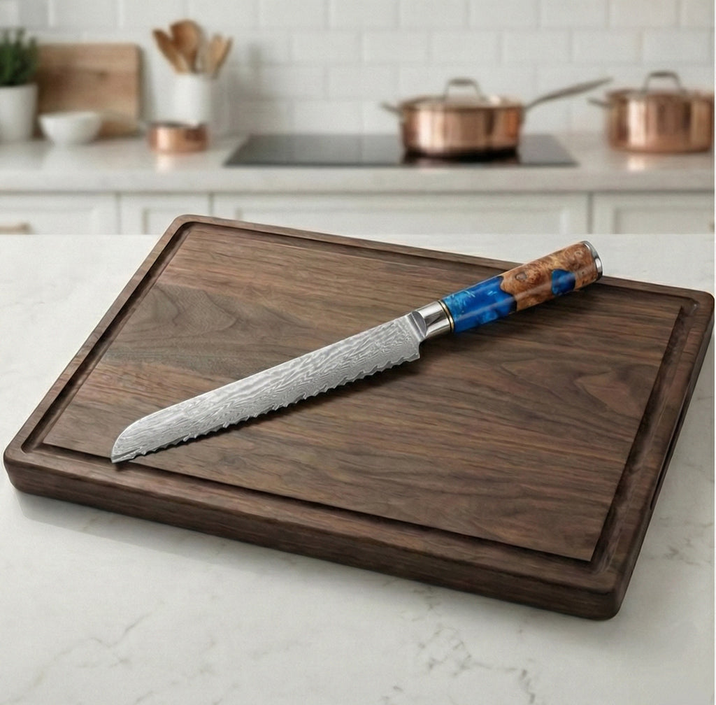 The Ocean Azure Serrated 8” Bread Knife