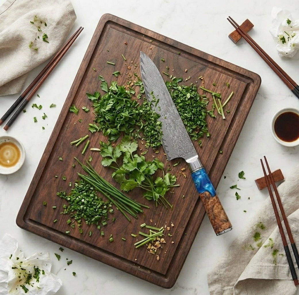 The Ocean Azure 8" Professional Chef Knife