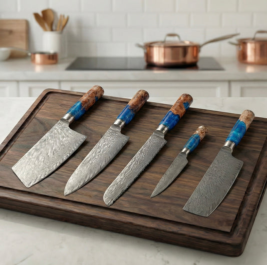 The Ocean Azure Series - Handcrafted in Japan - VG10 Professional Knives