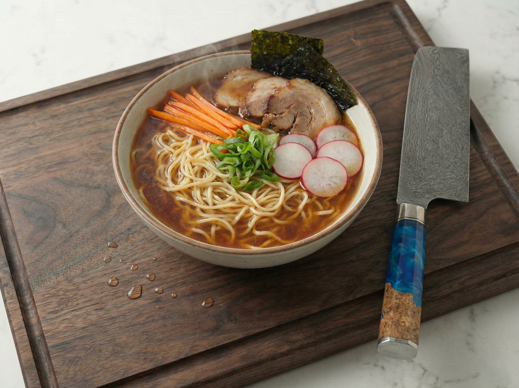 The Ocean Azure 7" Japanese Nakiri